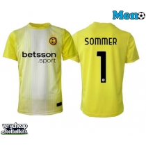 Inter Milan Yann Sommer #1 Goalkeeper Replica Away Shirt 2025-26 Short Sleeve